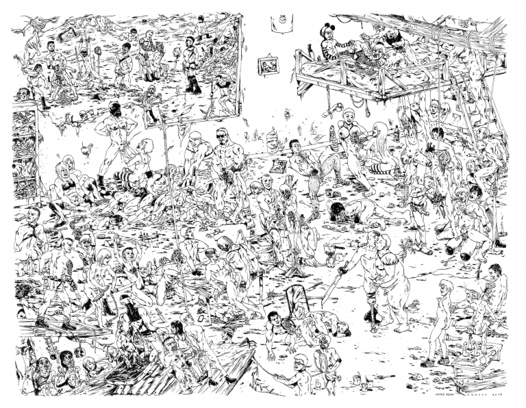 « Chaos Reign »: une fresque dessinée par Mavado Charon pour les lecteurs de Chaos