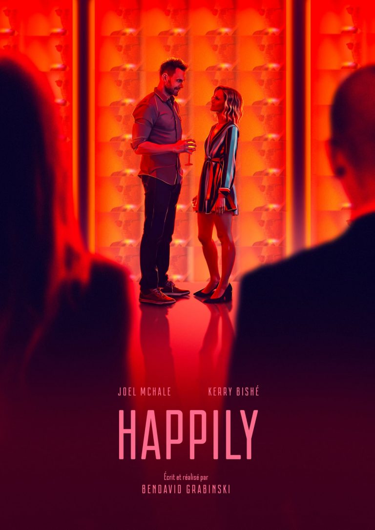 Une affiche de Flore Maquin pour la sortie VOD du « Happily » de BenDavid Grabinski