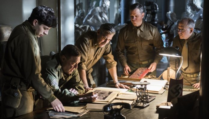 The Monuments Men avec George Clooney, Matt Damon, Bill Murray, Cate Blanchett