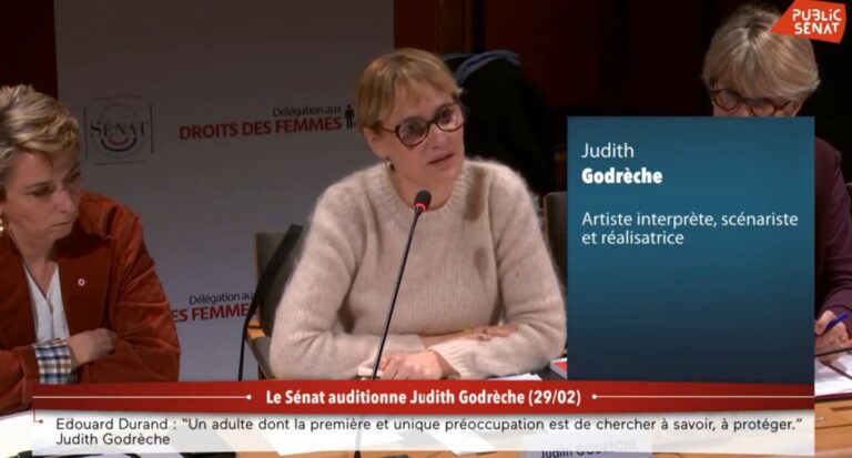 Réformer le cinéma contre les violences sexuelles et sexistes: ce que Judith Godrèche a plaidé au Sénat