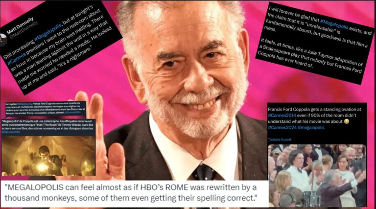 Cannes 2024: avec « Megalopolis », Francis Ford Coppola a mis le feu