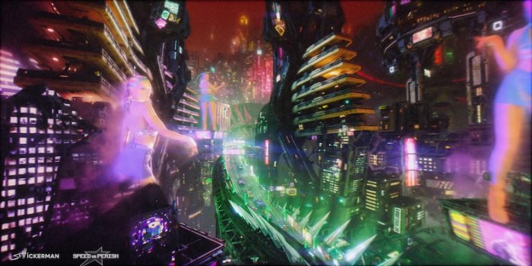 « Speed or Perish », un court métrage cyberpunk réalisé par Seth Ickerman pour l’artiste Carpenter Brut