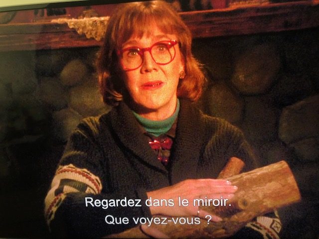 La question de la Log Lady : « Regardez dans le miroir, que voyez-vous ? »